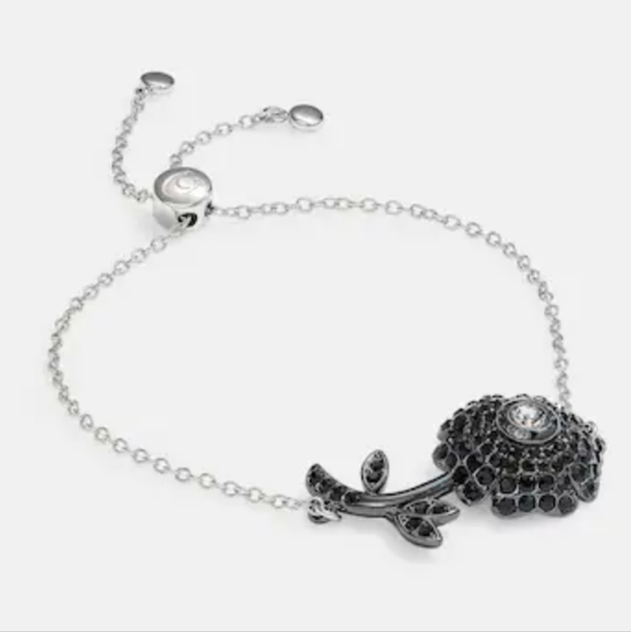 Coach Sparkling Daisy Slider Bracelet - Picture 2 of 10